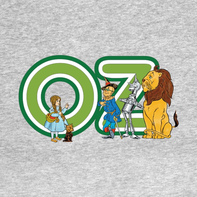 Vintage Wizard of Oz Characters by MasterpieceCafe